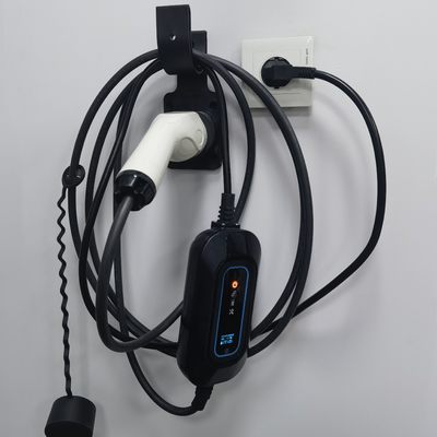 3.5KW 7KW 11KW AC 플러그 충전 EV 홈 레벨 1 2 Ev 충전자 홈 모바일 자동차