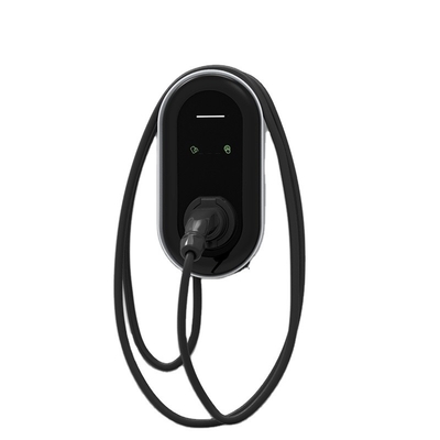 벽에 장착된 / 기둥 KIWI 22KW 빠른 EV 충전기 380v 입력 전압 및 케이블 유형 1 2