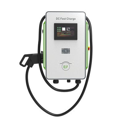 DC 월박스 충전기 30kW 40kW 자동차 CCS 40A 빠른 EV 충전기 600V 그리드 주파수 50Hz