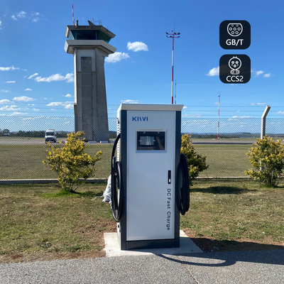 Ccs 60kw DC 급전기 야외 공공 EV 충전소 ISO15118 DIN70121
