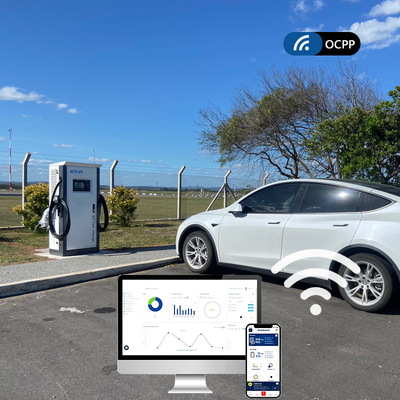 Ccs 60kw DC 급전기 야외 공공 EV 충전소 ISO15118 DIN70121