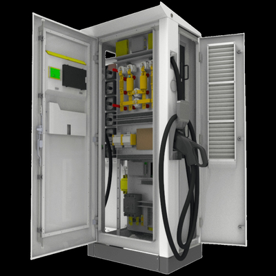 80kW 공공 Ev 연결 충전소 프로젝트 급속 DC Ev 충전기 Ccs