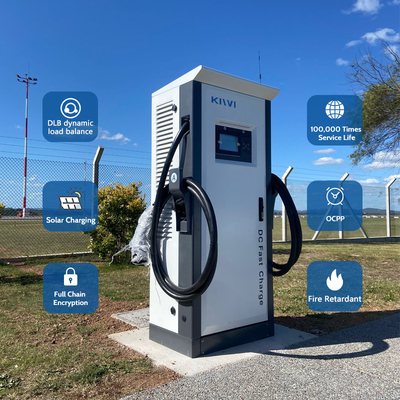 120kW Ev 빠른 충전 스테이션 충전기 Dc Ccs2 Chademo Type2 Ocpp1.6