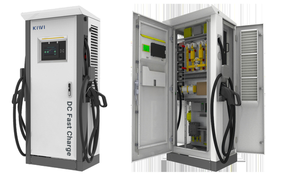 150kW 전기 상업용 EV 충전 스테이션 DC EV 충전기 스파일 CCS2 타입2 Ocpp1.6