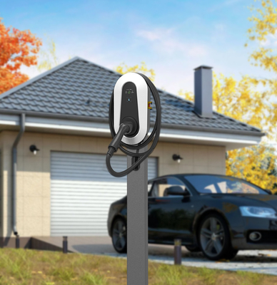 7kW 레벨 2 Ev 충전기 Diy 상업용 자동차 충전소 야외 프로젝트 벽 AC