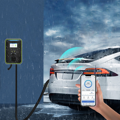 호텔 아파트 차량 Ev 박스 충전소 CCS2 GB/T 레벨 1 2 충전 플러그