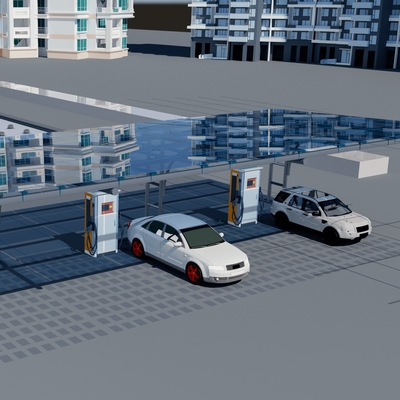 150V 1000V 전기 자동차용 급전전기 스테이션 Ev