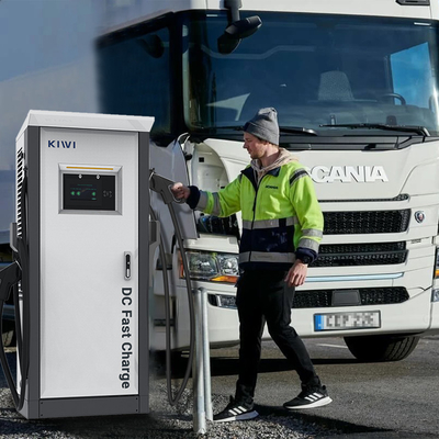 120KW OCPP 1.6J/1.5J 타입2 CCS 차데모 EV DC 충전 스틸