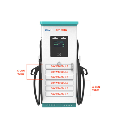 240kW 에너지 충전 OCCP1.6 여러 장비를 위한 전기차 충전소