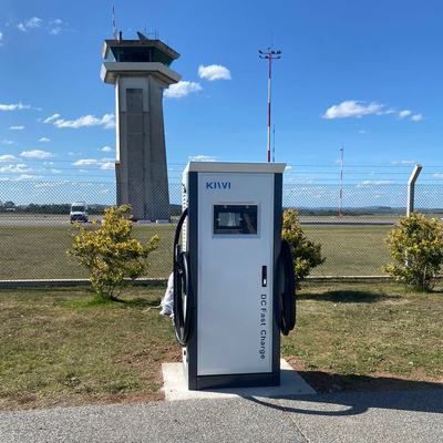 60KW 출력 전력 및 고주파 네트워크와 함께 스마트 EV 자동차 충전 스테이션 타입 1/2