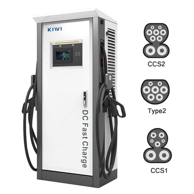 출력 전압 DC 200V-1000V 60KW 120KW CCS2 Chademo Type2 EV 전기차 DC 충전 스파일