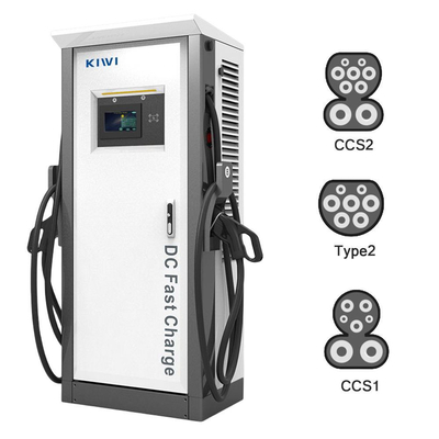 출력 전압 DC 200V-1000V 60KW 120KW CCS2 Chademo Type2 EV 전기차 DC 충전 스파일