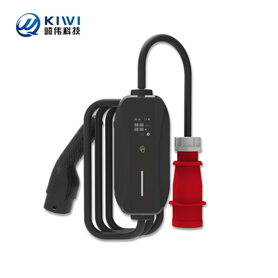 전기차 충전을 위한 2형 플러그 및 케이블 11kW 380V 16A 휴대용 EV 충전기
