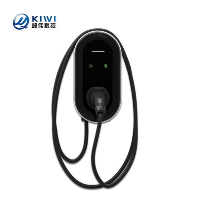 7kw 동적 부하 2형 전기 자동차 AC EV 충전기 벽에 장착된 가정용 설치