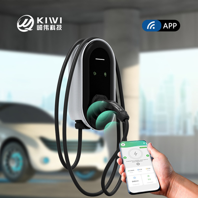 벽에 장착된 / 기둥 설치 BMW IX IX3 EV 충전 스테이션 Type1 플러그 OCPP 1.6