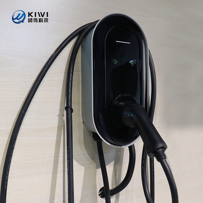 그리드 주파수 50Hz±10Hz 타입 1/ 타입2 7kw EV 충전 전기 차량 충전기 LCD