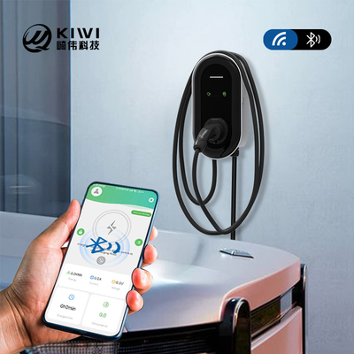 격리 감지 및 플러그 온도 감지 기능이 있는 7KW 스마트 EV 충전소