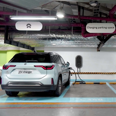 격리 감지 및 플러그 온도 감지 기능이 있는 7KW 스마트 EV 충전소