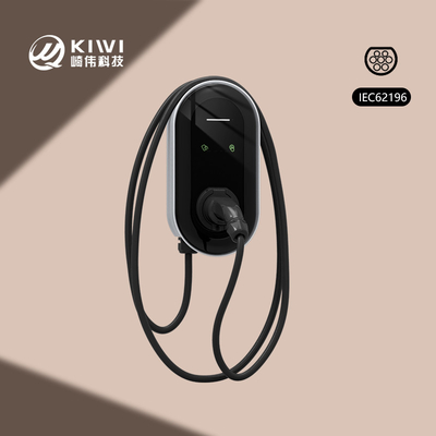 IP55 레벨 4.3 인치 LCD EV 충전 스테이션