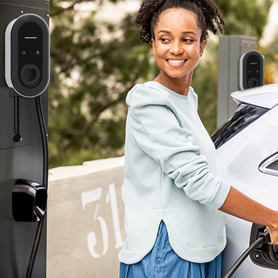 7KW 11KW 22KW 레벨 2 고속 충전 스테이션 EV 벽 충전기 32A 벽 장착 AC EV 충전기