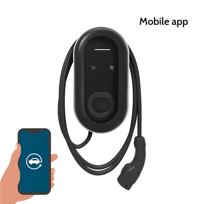 테슬라 월 박스 11kW OCPP 1.6J/1.5J IP54 스마트 전기 자동차용 휴대용 충전소