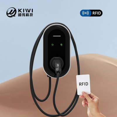 타입 2 22kW 3단계 AC 출력 전류 EV 충전기 RFID 앱 OCPP 기능과 함께