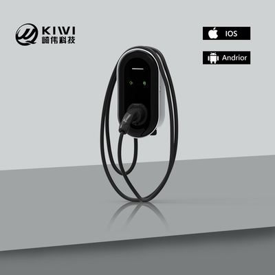 타입 2 22kW 3단계 AC 출력 전류 EV 충전기 RFID 앱 OCPP 기능과 함께
