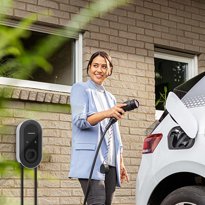 GBT GB/T EV Wallbox RFID 22 11 7 KW 대동전기 충전기 VW 티구안 그리드 주파수 50Hz±10Hz