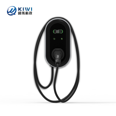 KIWI LCD 미니 Opcc 220V 타입 2 충전소 전기 자동차용 7kW CCS EV 충전기