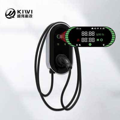 KIWI LCD 미니 Opcc 220V 타입 2 충전소 전기 자동차용 7kW CCS EV 충전기