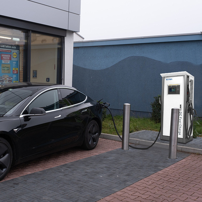 60KW 바닥에 서 있는 레벨 3 CCS 타입 1 Chademo EV 급속 충전기