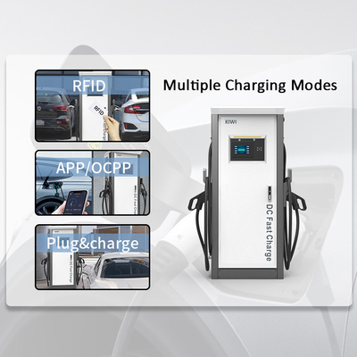 100kW EV 충전소 전기차의 바닥에 서 있는 설치 방법