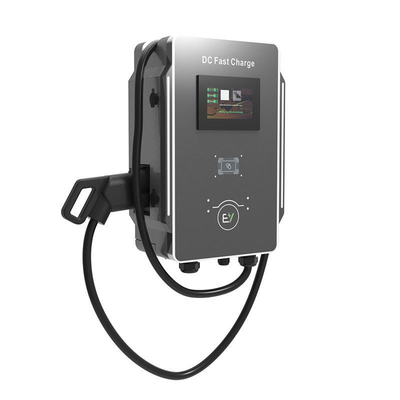 30kW 빠른 스마트DC EV 충전기 50Hz±10Hz 그리드 주파수 및 누출 보호 스위치