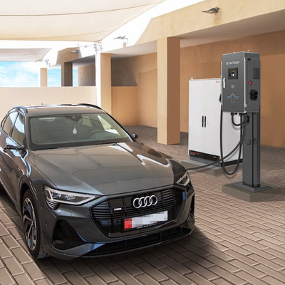벽에 장착된 / 기둥 설치 방법 140KW EV 충전 장비 제조업체