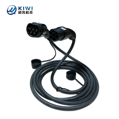 8m 10m 15m 32A 22kw 타입 2 EV 충전 케이블 월박스 충전 스파일 충전 모드 3 250V/480VAC