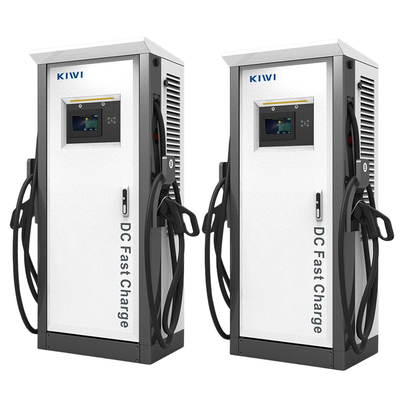 60kw 120kw CCS Chademo Type2 EV DC 충전소 BMW 자동차 바닥 서기