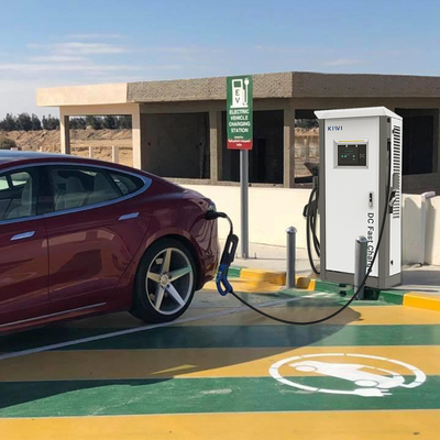 60KW 120KW 레벨 3 전기 자동차 CCS EV 급속 스파일 DC 충전 스테이션