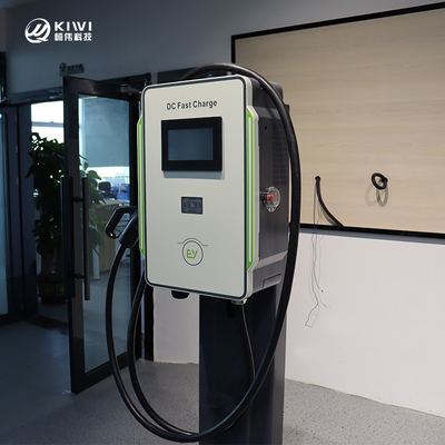 DC 월박스 충전기 30kW 40kW 자동차 CCS 40A 빠른 EV 충전기 600V 그리드 주파수 50Hz