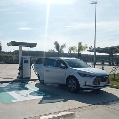 60kW~150kW DC EV 충전기 덩어리 이중 충전기 바닥에 장착된 DC 빠른 전기 자동차 충전소