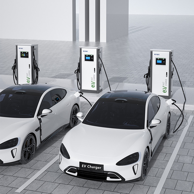 호텔 아파트 3단계 듀얼 스마트 DC 패스트 EV 충전기 CCS1 CCS2 GB/T CHAdeMO 인터페이스 표준