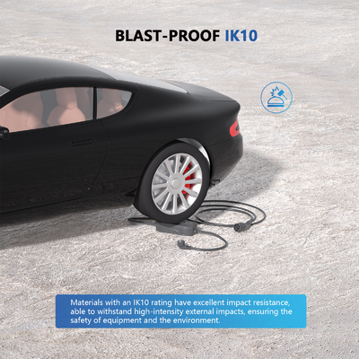 휴대용 자동차 충전기 전기 자동차용 사용자 정의 가능한 AC 3.5kw 16A EV 충전기