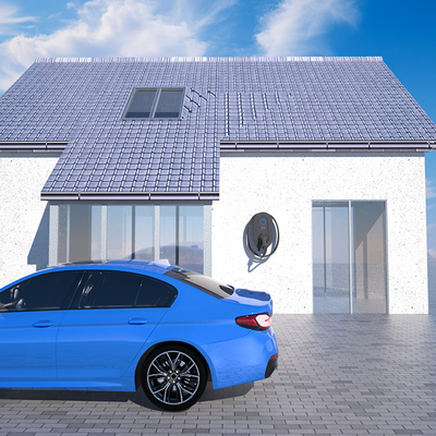 7kW 11kW 22kW 2형 EV 충전기 벽에 장착된 AC 충전소 IP55