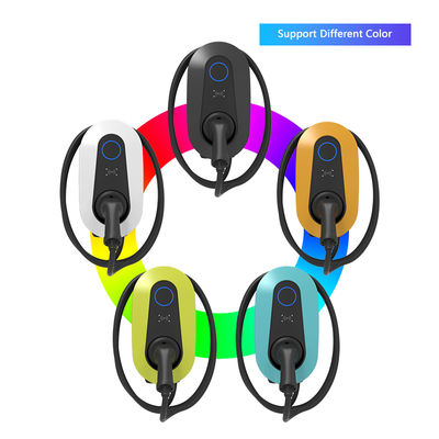 7kW AC EV 충전 스테이션 2형 플러그와 WiFi 연결